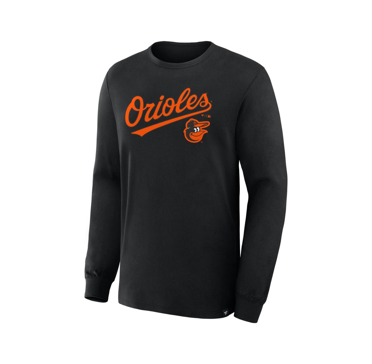 Men's Black Baltimore Orioles Lock-Up Legacy Long Sleeve T-Shirt