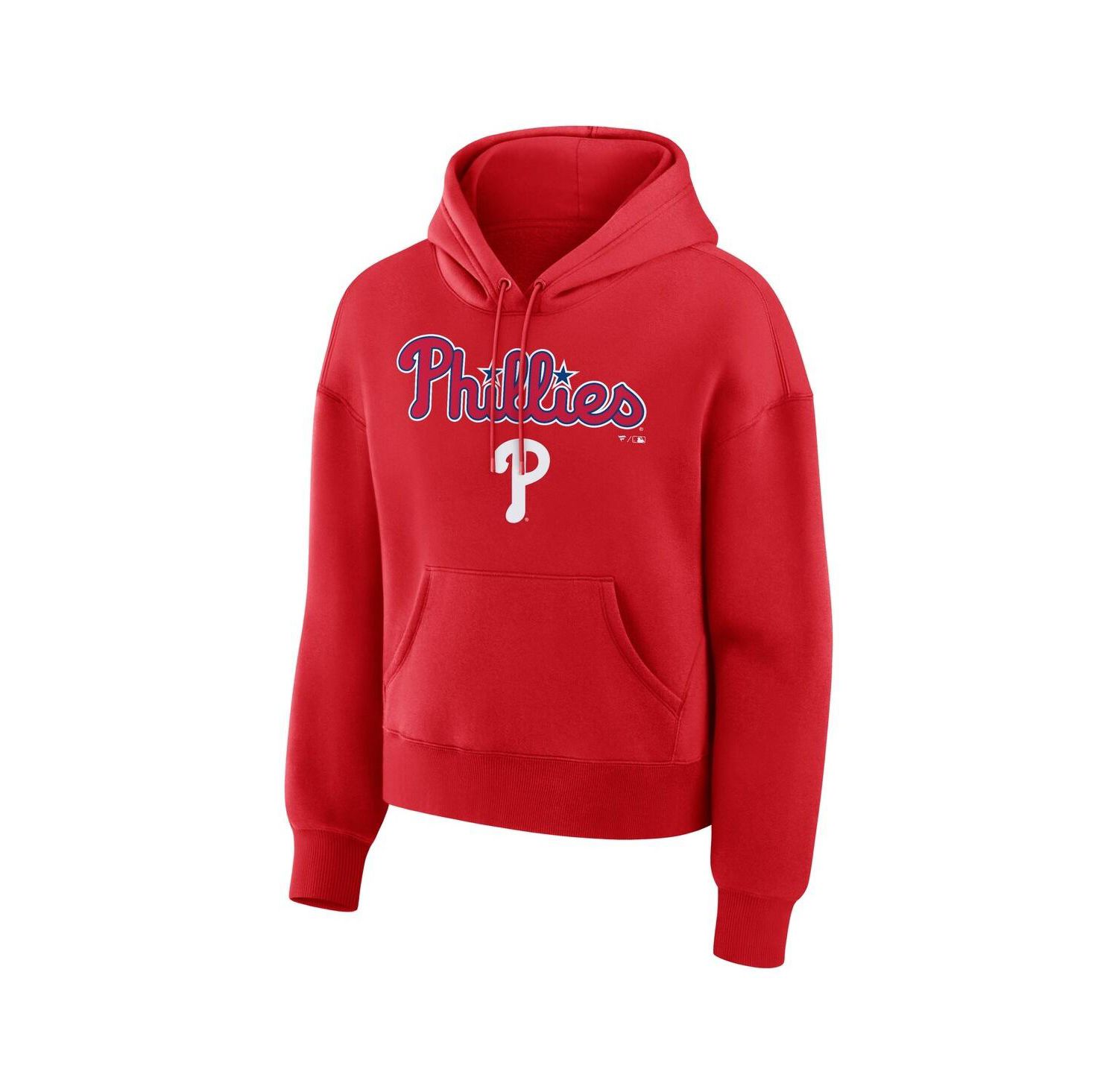 Women's Red Philadelphia Phillies Lockup Legacy Fleece Hoodie