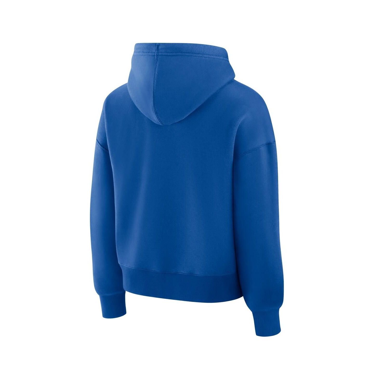 Женское худи Fanatics Royal New York Mets Lockup Legacy Fleece — фото 3