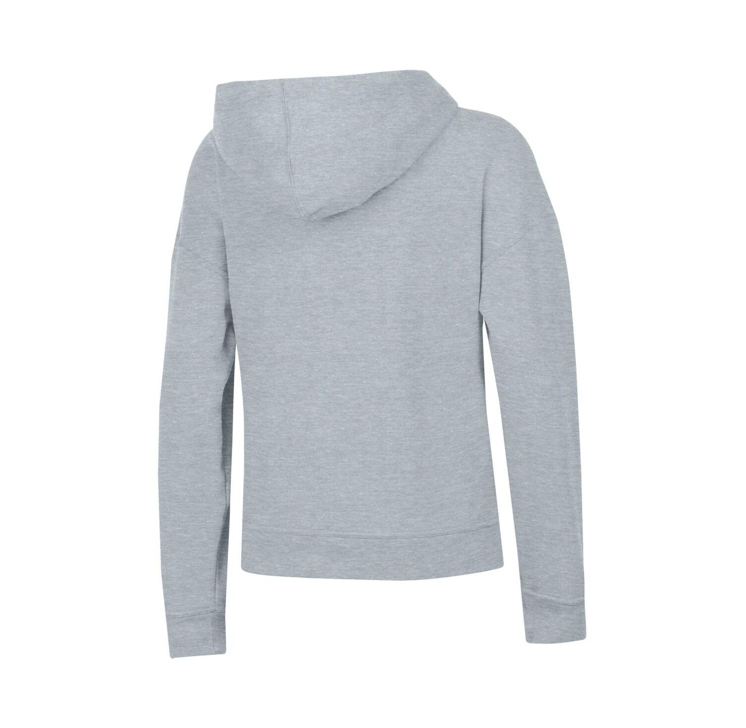 Women's Heather Gray Seattle Seahawks Powerblend Hoodie