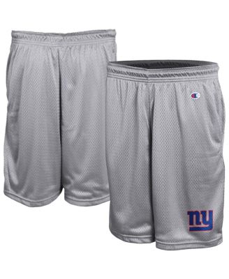 Men's Gray New York Giants Classic Mesh Shorts