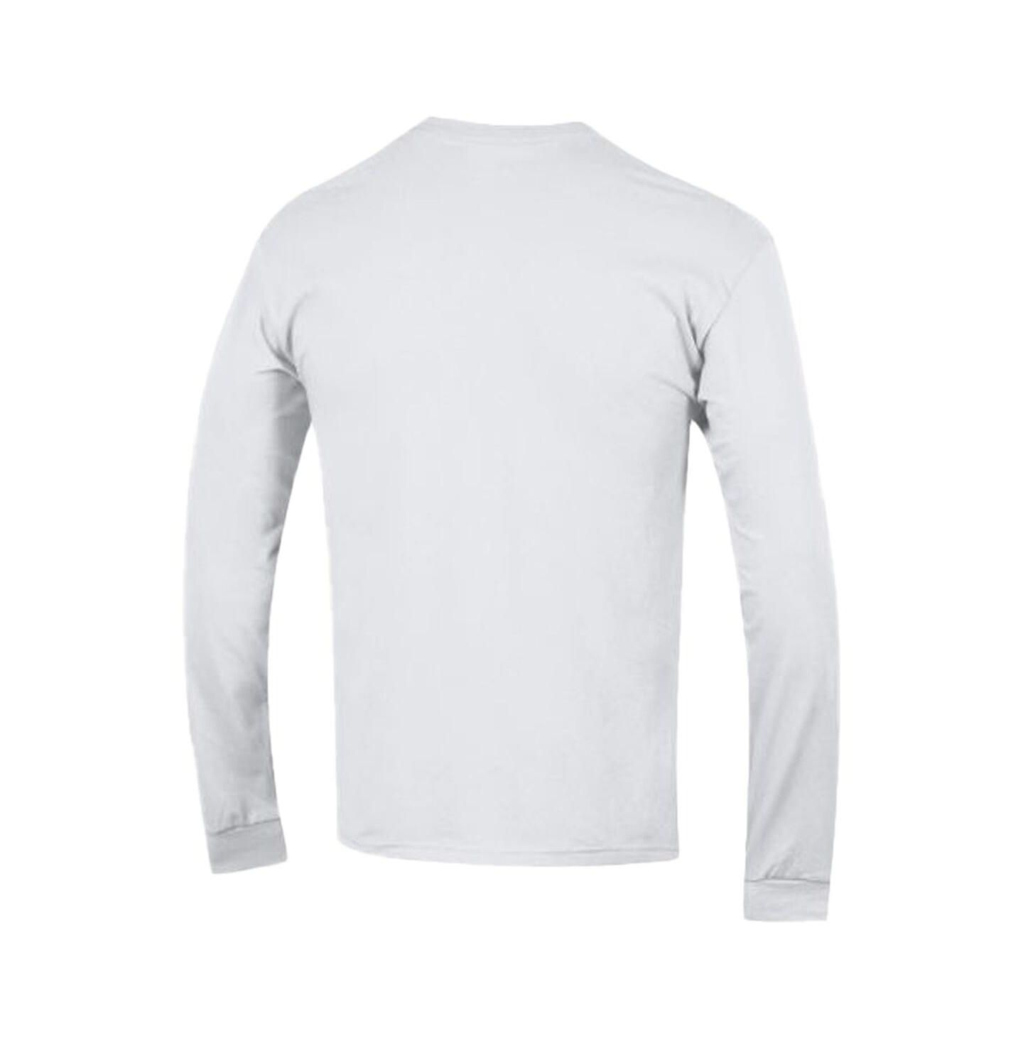 Мужская футболка Champion White Tennessee Titans Arch Over Logo Long Sleeve — фото 3