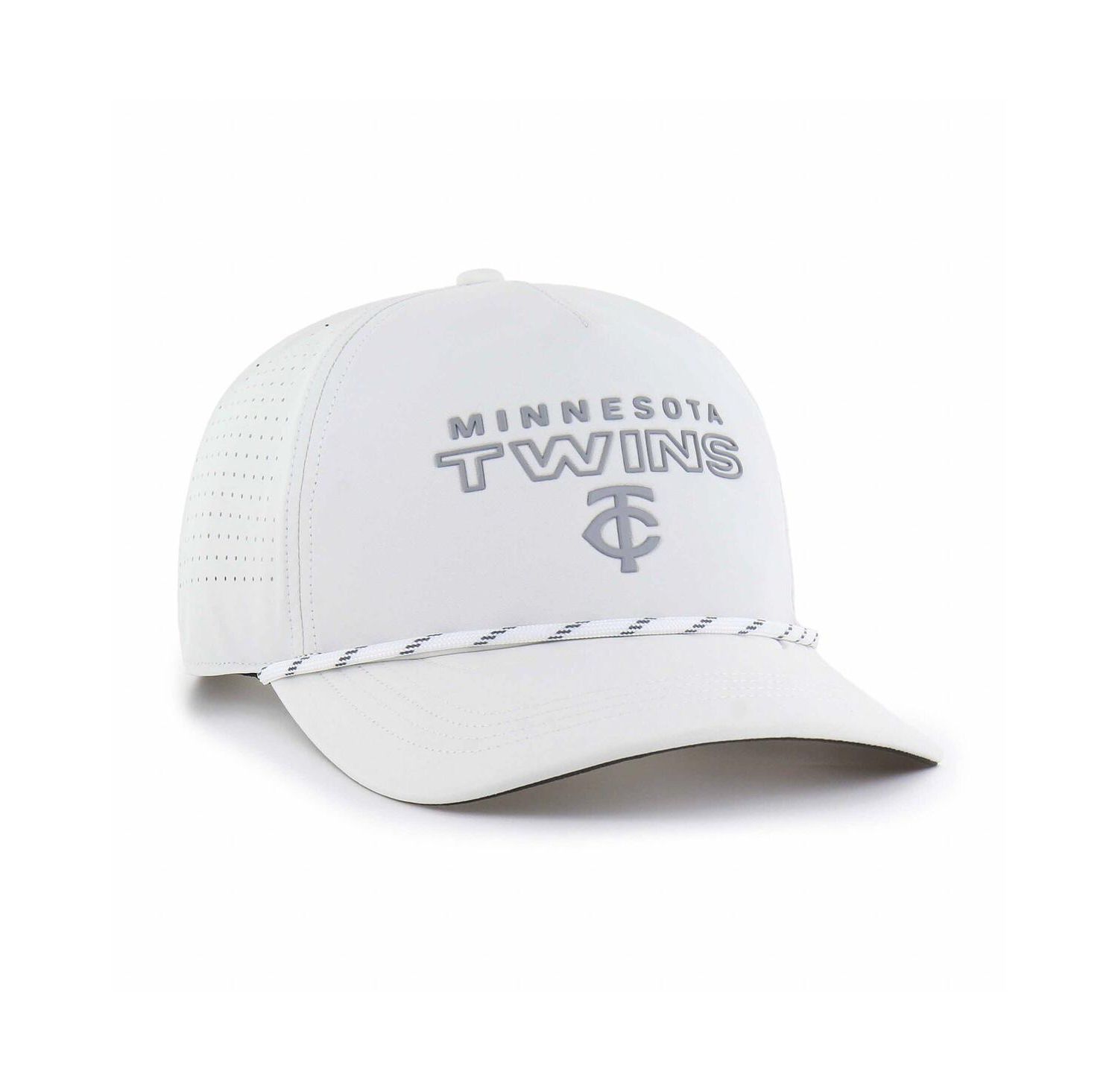 Men's White Minnesota Twins Forward Vault Hitch Adjustable Hat