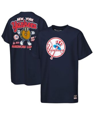 Big Boys and Girls Navy New York Yankees Cooperstown Concession T-Shirt