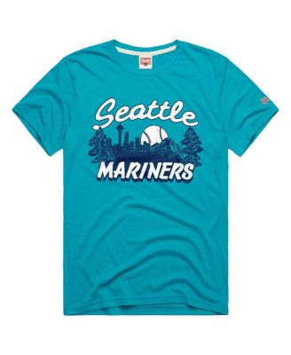 Men's Teal Seattle Mariners Tri-Blend Hyperlocal T-Shirt