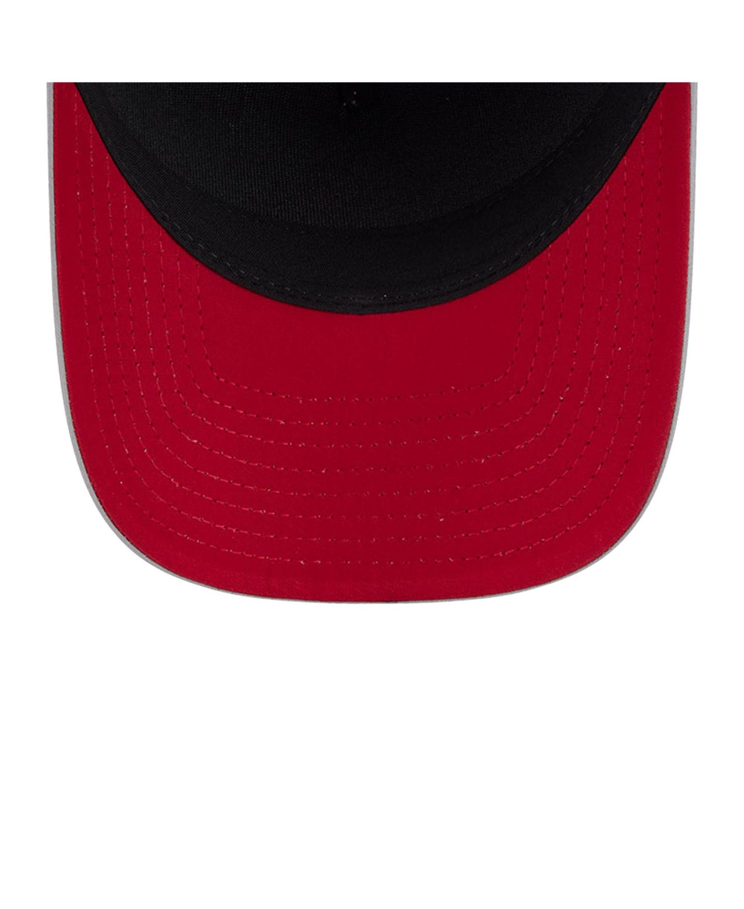 Men's Gray Cincinnati Reds Micro Logo 9FORTY M-Crown A-Frame Adjustable Hat