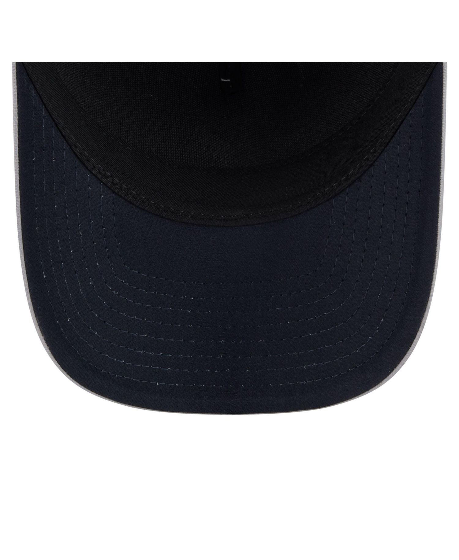 Men's Gray Atlanta Braves Micro Logo 9FORTY M-Crown A-Frame Adjustable Hat