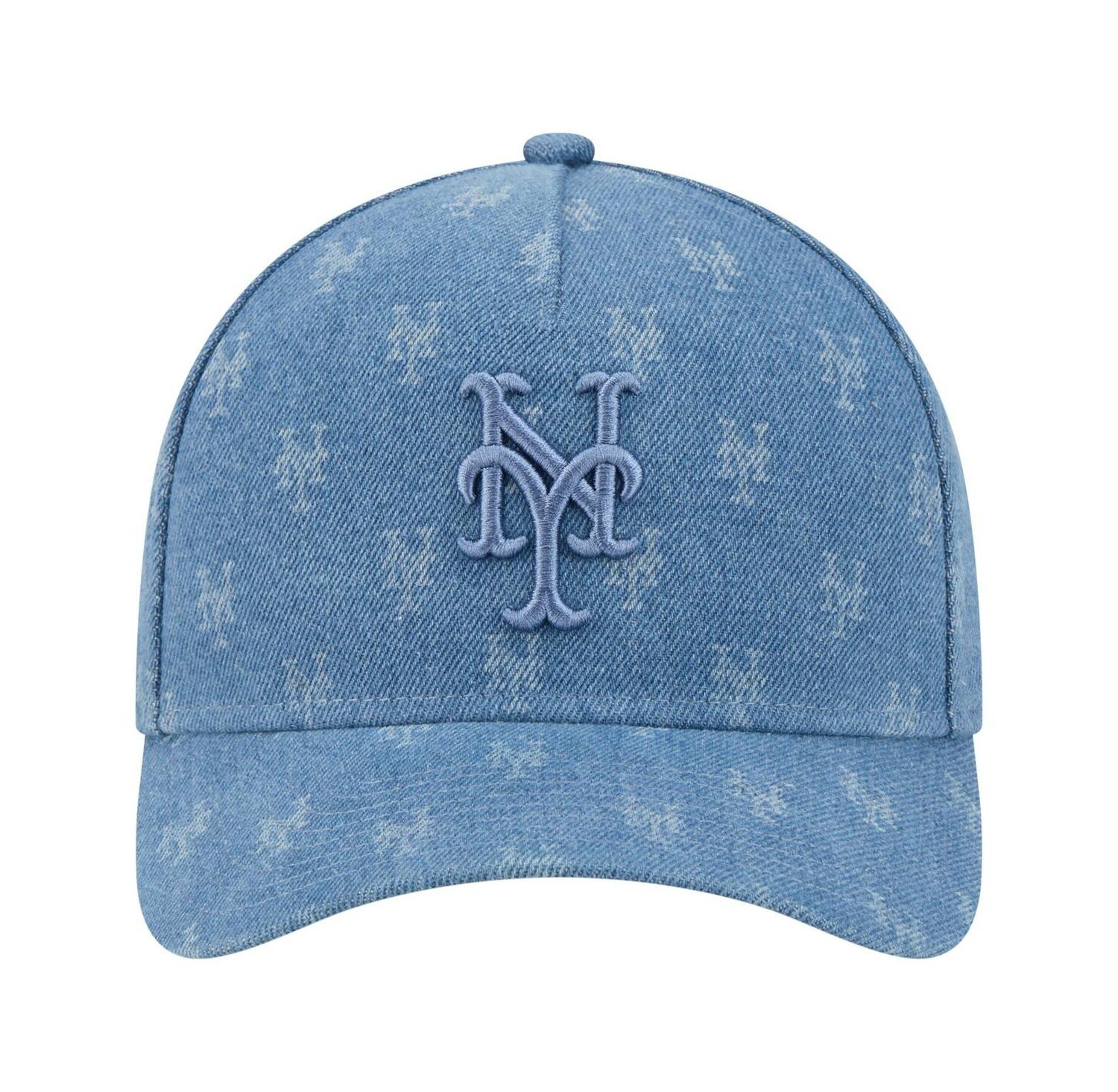 Men's Denim New York Mets A-Frame 9FORTY Adjustable Hat