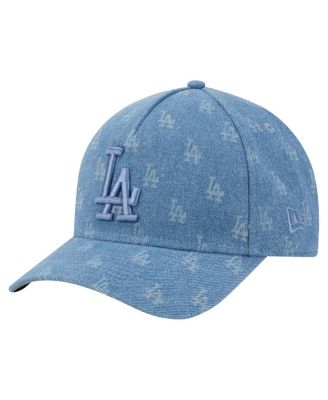 Men's Denim Los Angeles Dodgers A-Frame 9FORTY Adjustable Hat