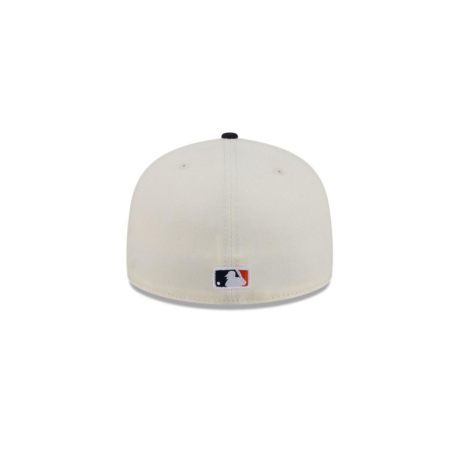 Men's Cream/Navy Detroit Tigers Bullpen Cart 59FIFTY Fitted Hat