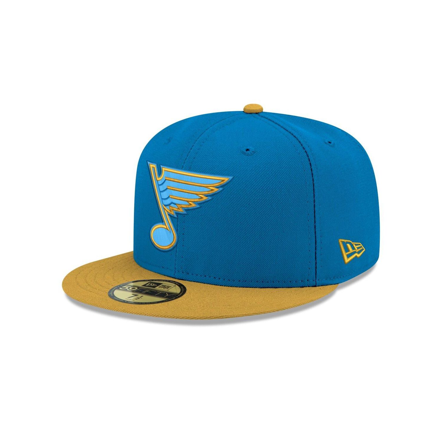 Men's Blue St. Louis Blues Core Logo Two-Tone 59FIFTY Fitted Hat