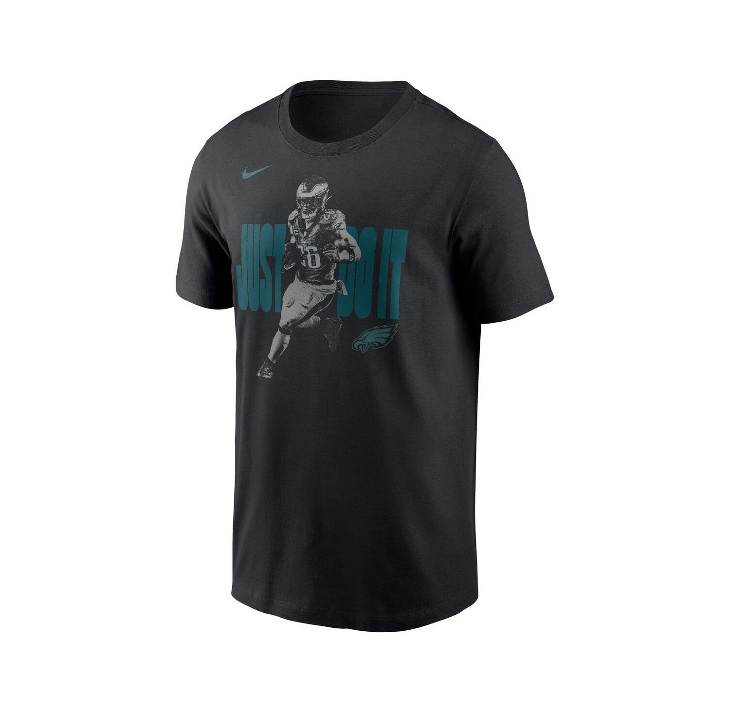 Men's Saquon Barkley Black Philadelphia Eagles Just Do It T-Shirt