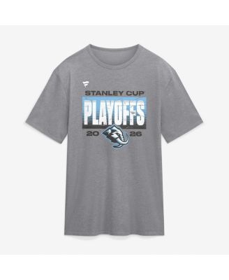 Men's Athletic Heather Gray Utah Mammoth 2026 Stanley Cup Playoffs Vintage Tri-Blend T-Shirt