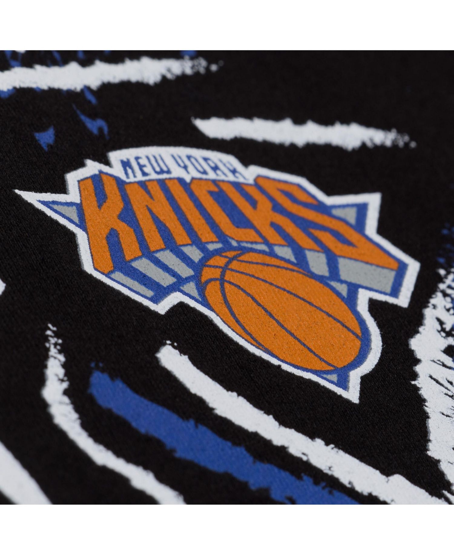 Men's Jalen Brunson Black New York Knicks Chalked Up T-Shirt