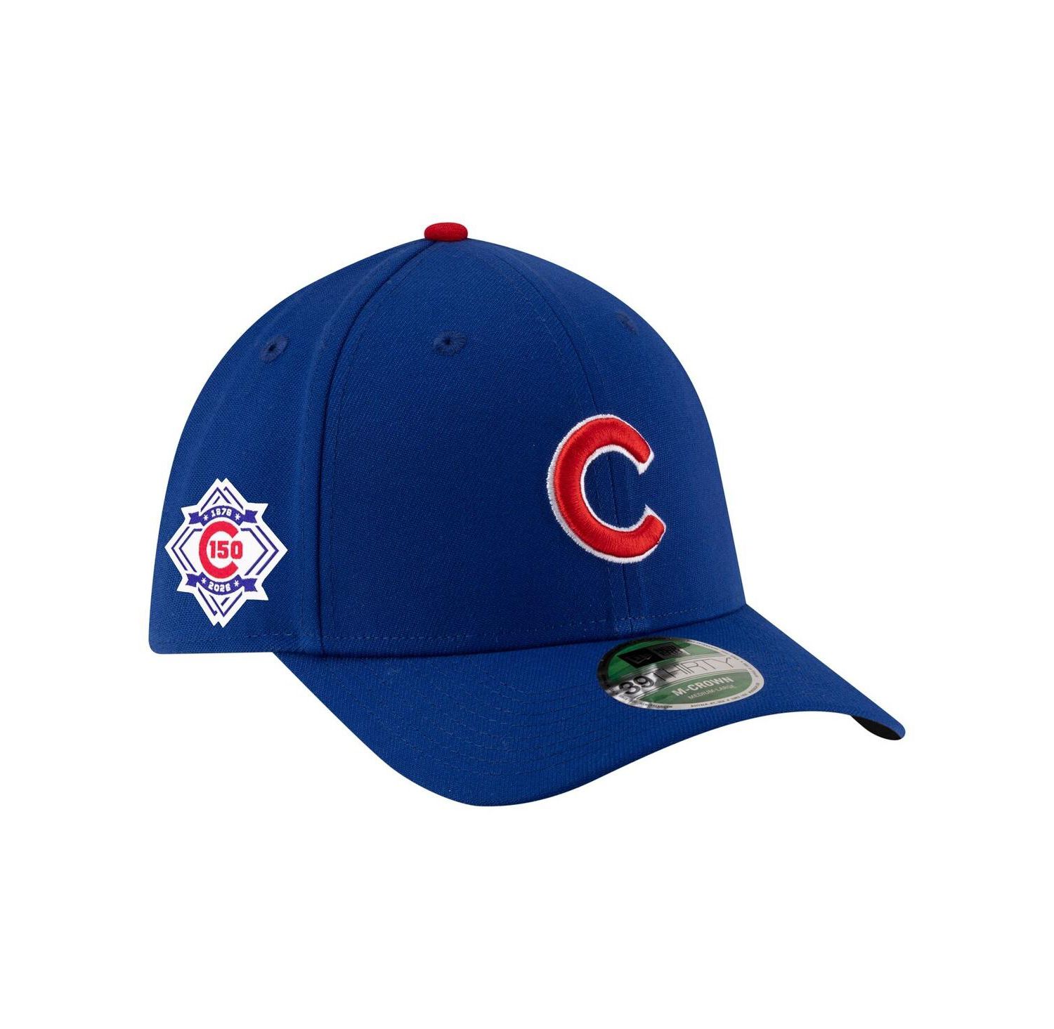 Men's Royal Chicago Cubs 150th Anniversary 39THIRTY M-Crown Flex Hat