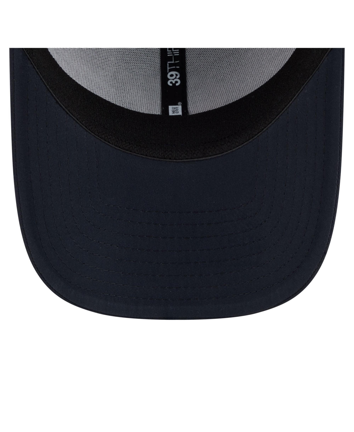 New Era Men's Navy Montreal Canadiens Logo 39THIRTY Flex Hat