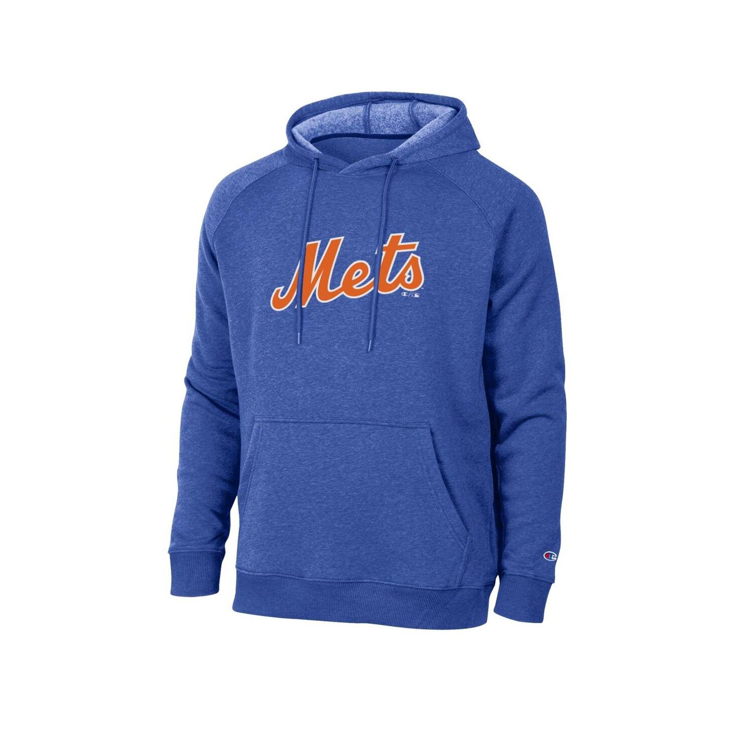 Men's Royal New York Mets Triumph Tri-Blend Raglan Hoodie
