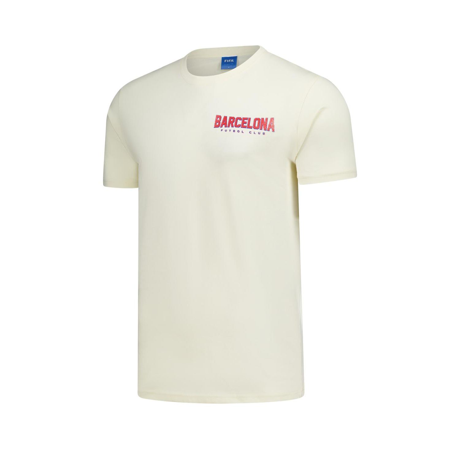 Men's and Women's Cream Barcelona Champion T-Shirt
