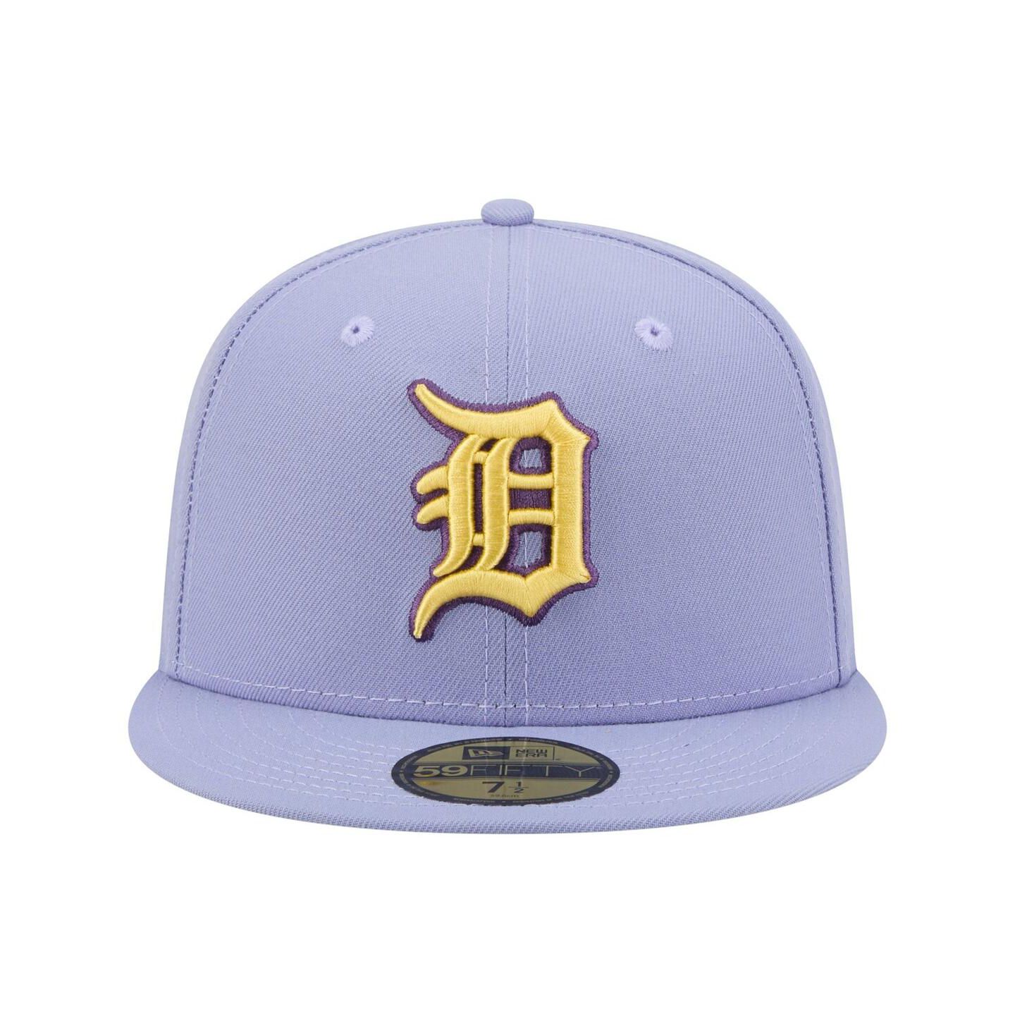 Мужская кепка New Era Light Purple Detroit Tigers Lavender Bloom 59FIFTY Fitted Hat — фото 2