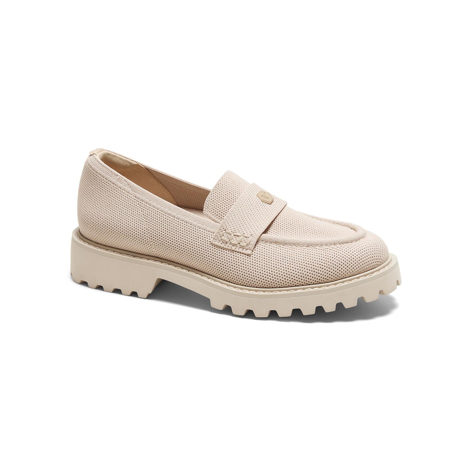Women's Francesca Round-Toe Platform Chunky Heel Loafers