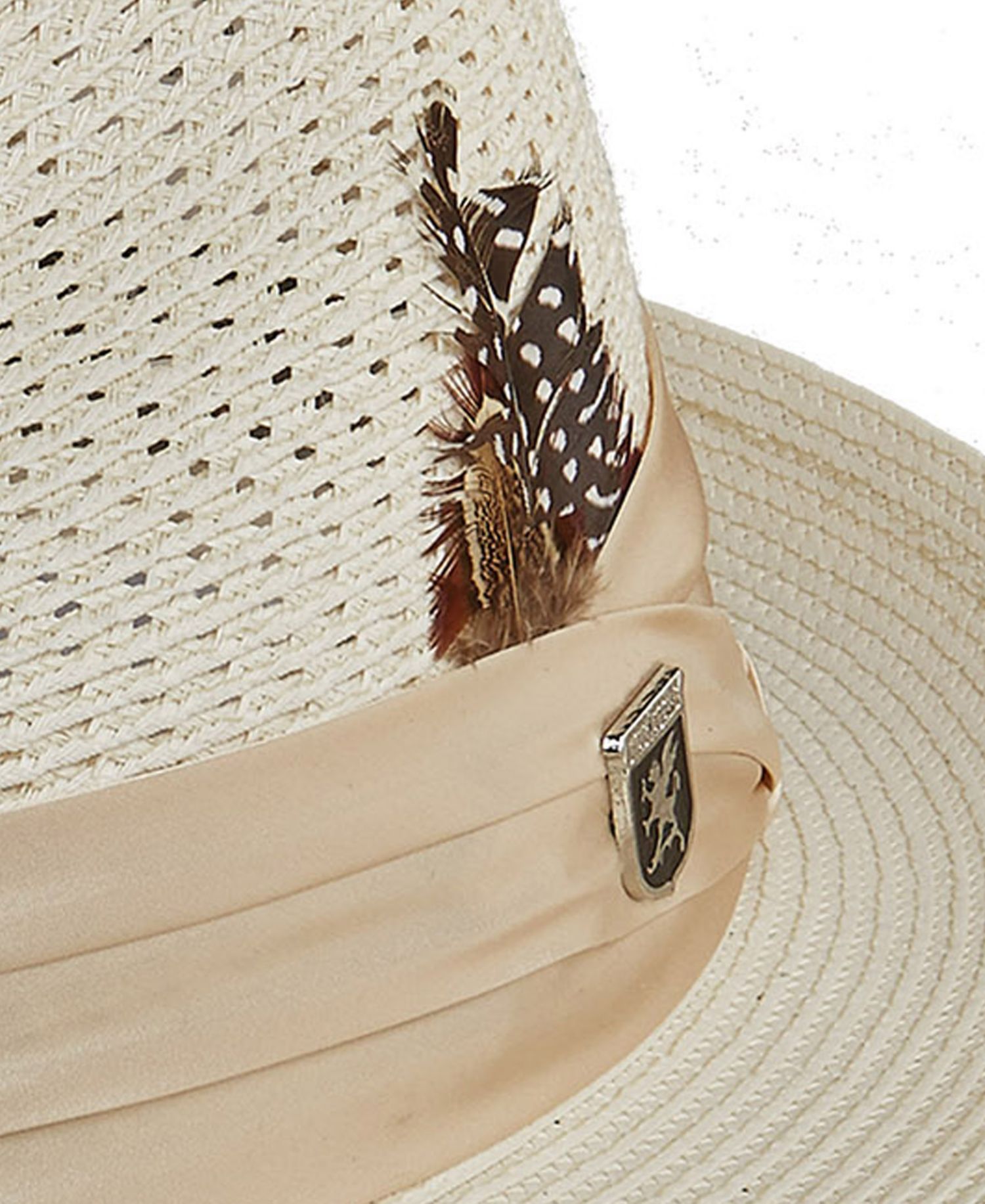 Men's Solid Vent Paper Milan Fedora Hat