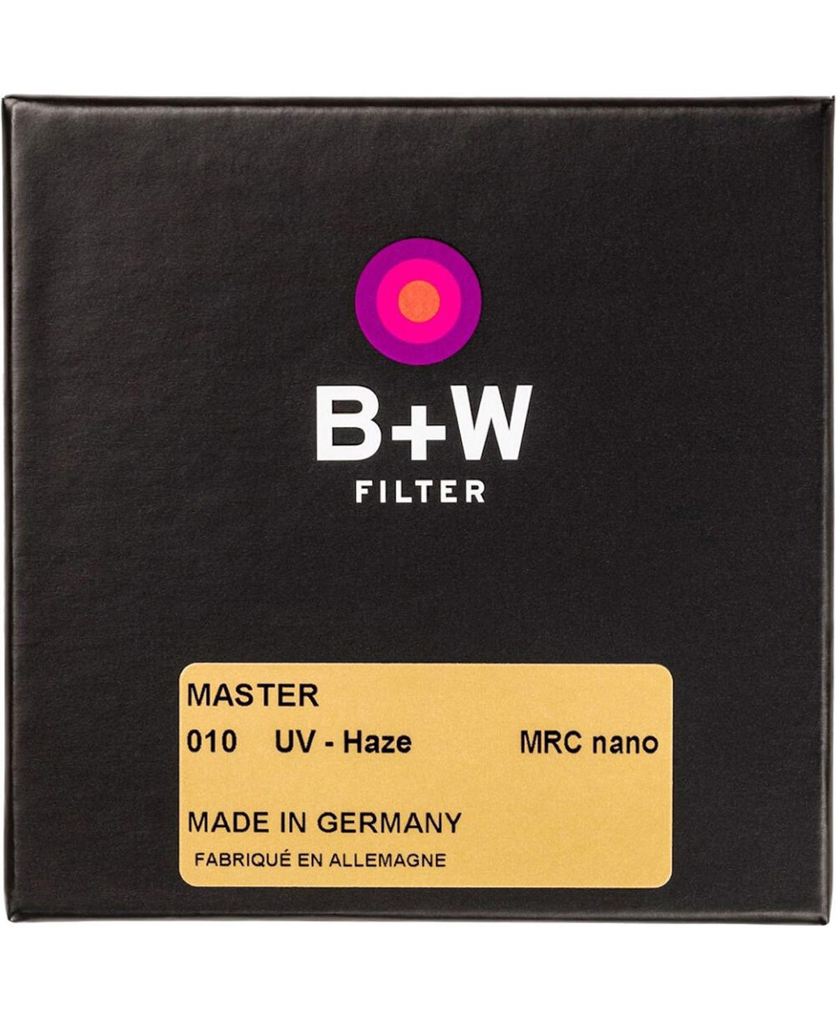 B + W 40.5mm Master 010M Uv Haze Mrc Nano Filter