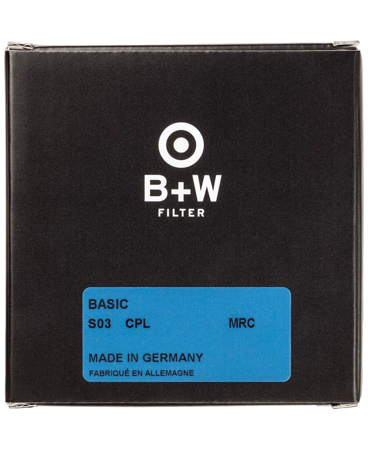 B + W 49mm Basic Circular Polarizer Mrc Filter
