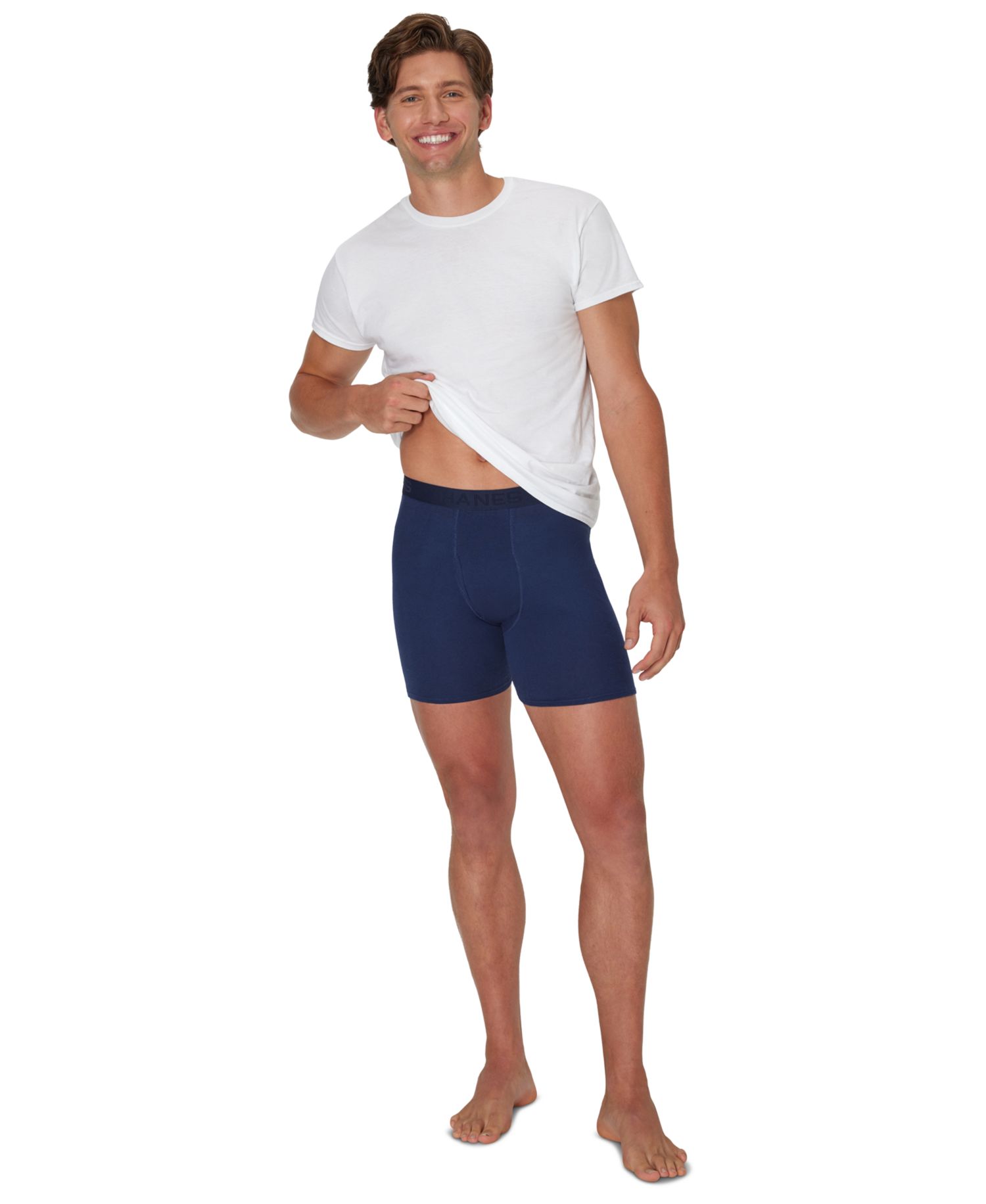 Men's Ultimate Stretch-Fit Boxer Briefs, 5-Pack