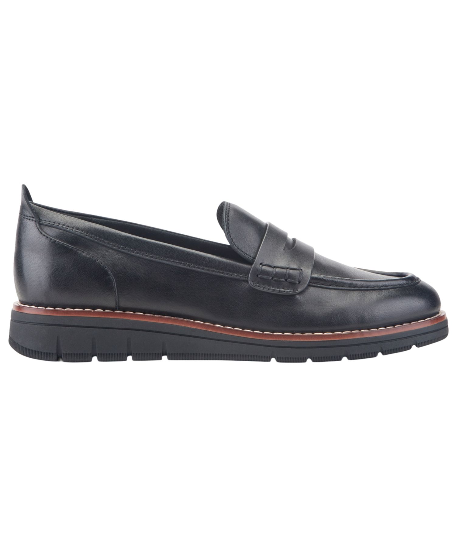 Women's Adalee Leather Slip-On Penny Loafers