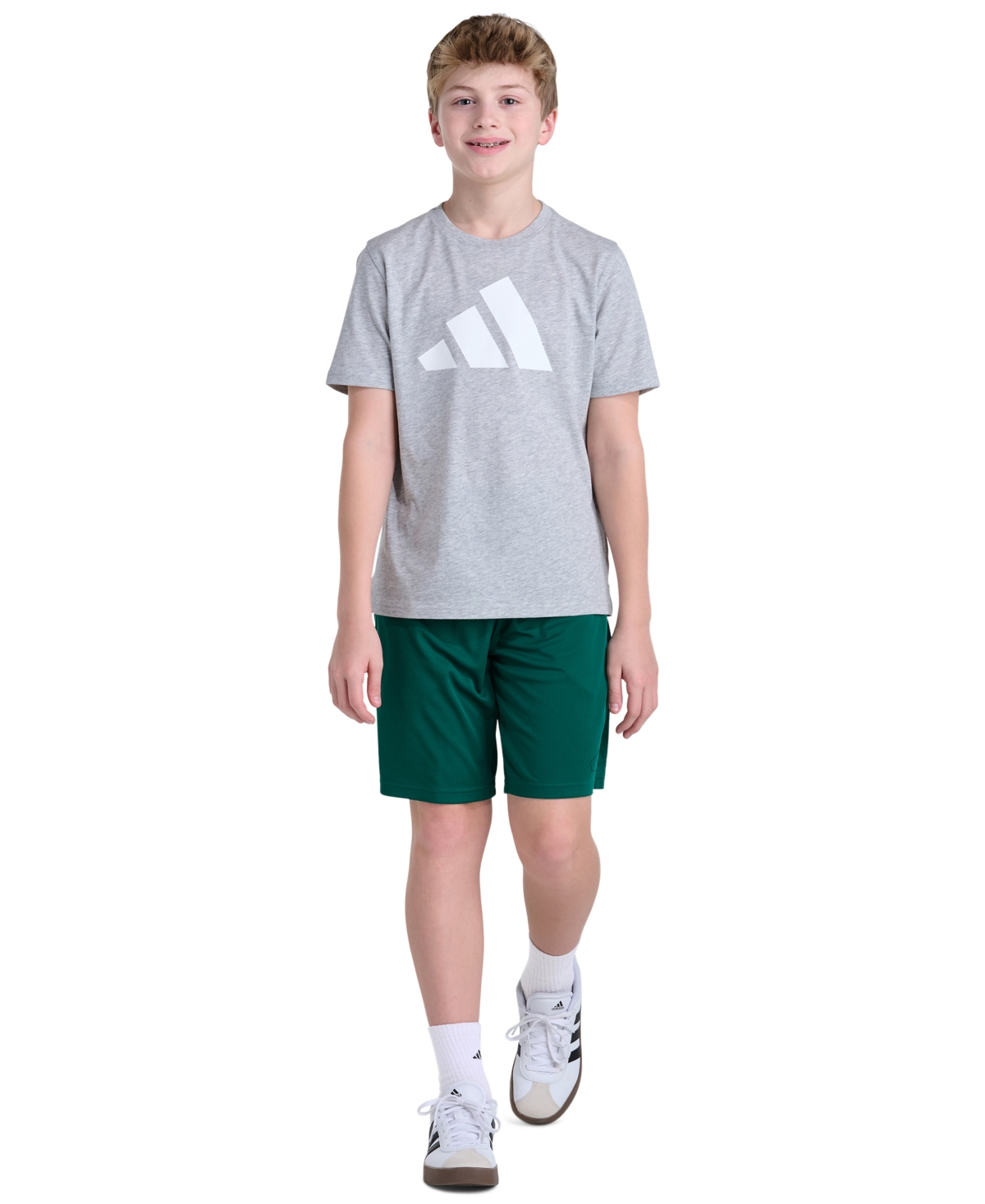 adidas Boys' 8-20 Pull-On Short