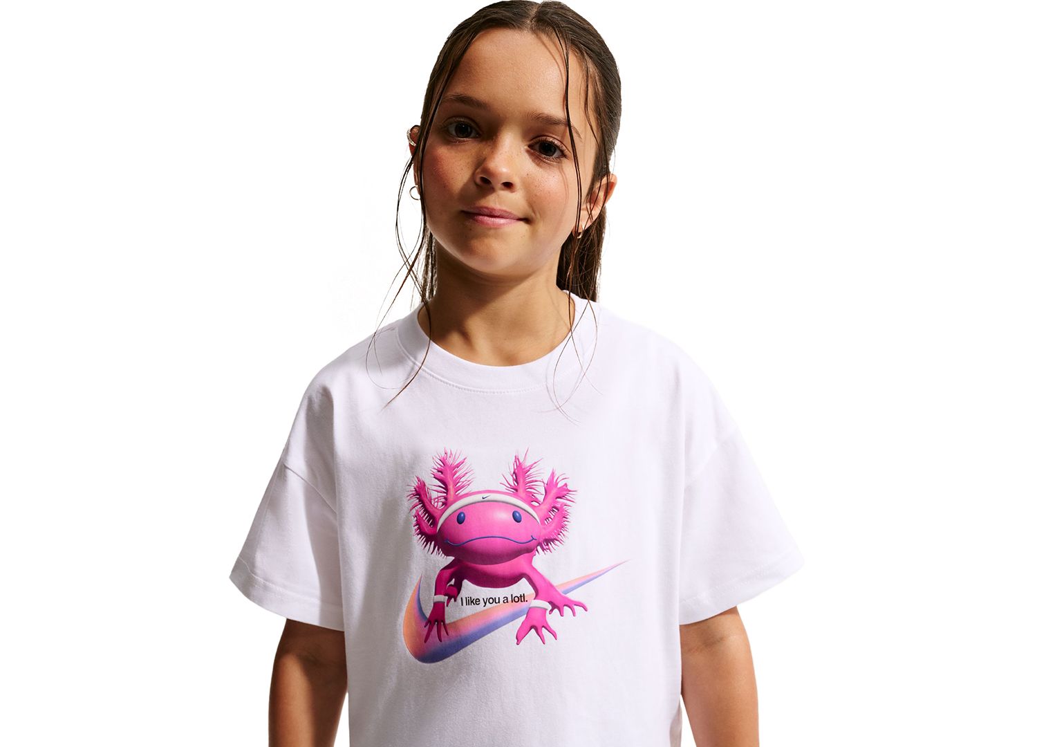 Girls' 8-18 Sportswear Boxy Short-Sleeve T-Shirt
