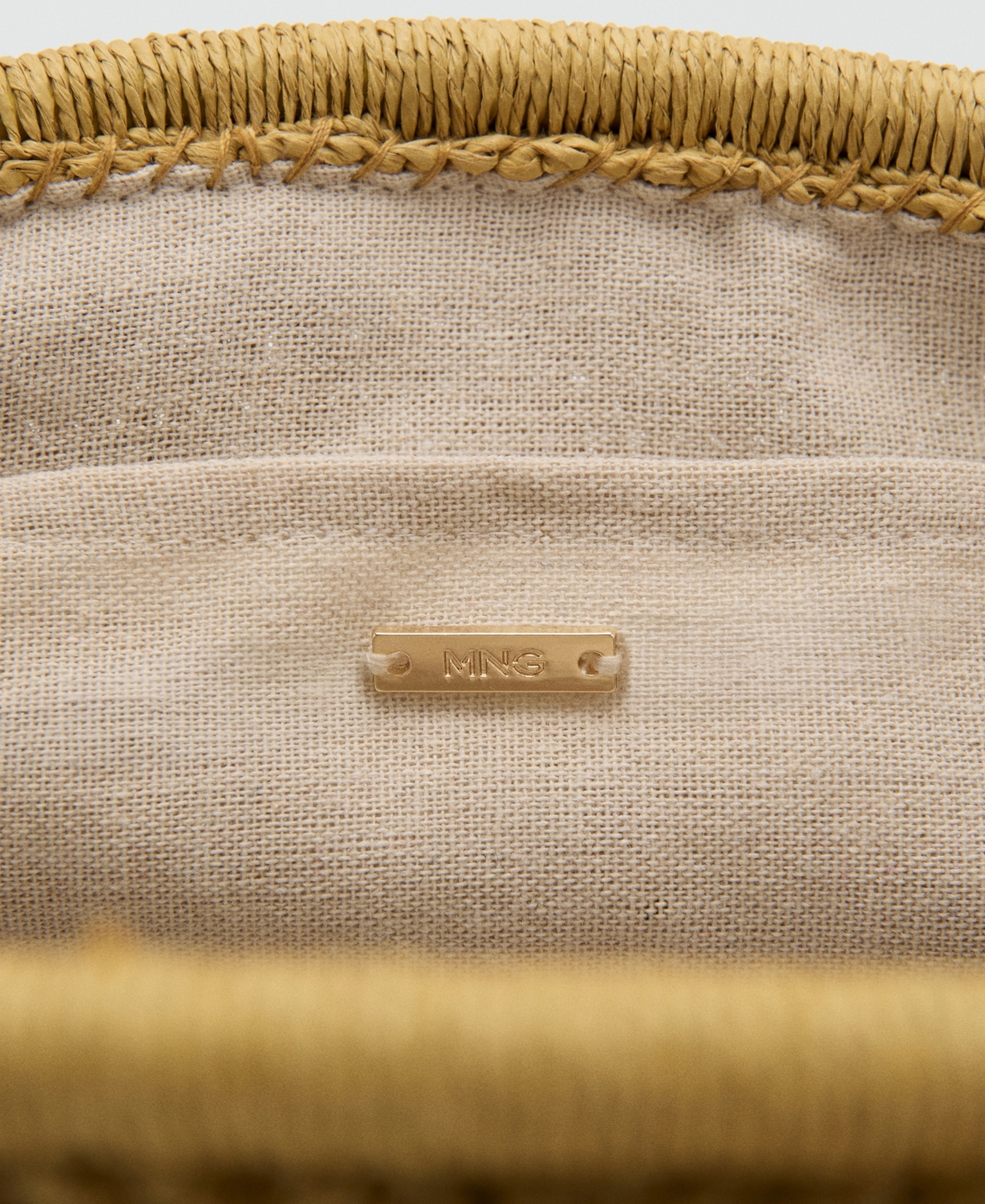 Mango Women's Natural Fibre Handbag