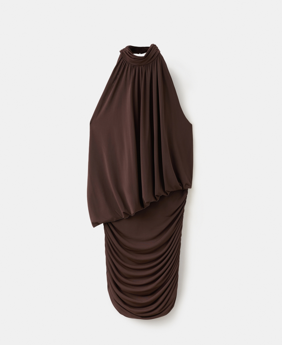 Mango Women's Short Draped Dress