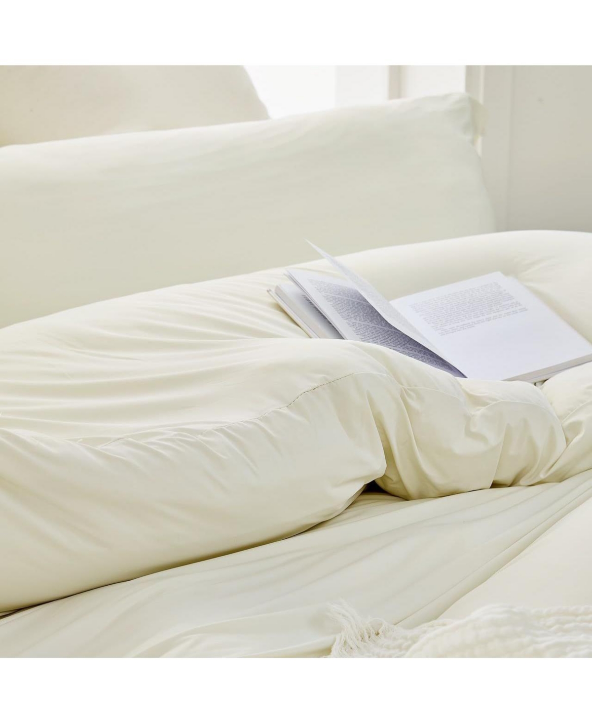 Look At This Thicky - Coma Inducer Oversized Comforter Set - Extra Thicky - Creamy Elephant