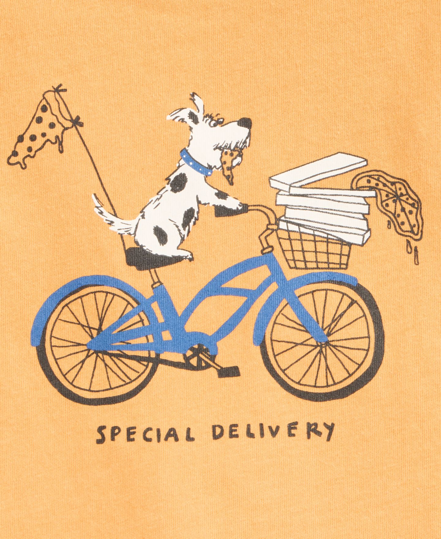 Футболка Epic Threads Pizza Dog T-Shirt для мальчиков-малышей, цвет: Золотой — фото 3