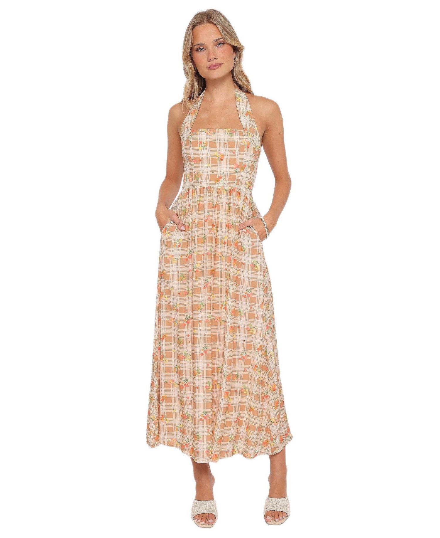 Women's Gemini Halterneck Maxi Dress