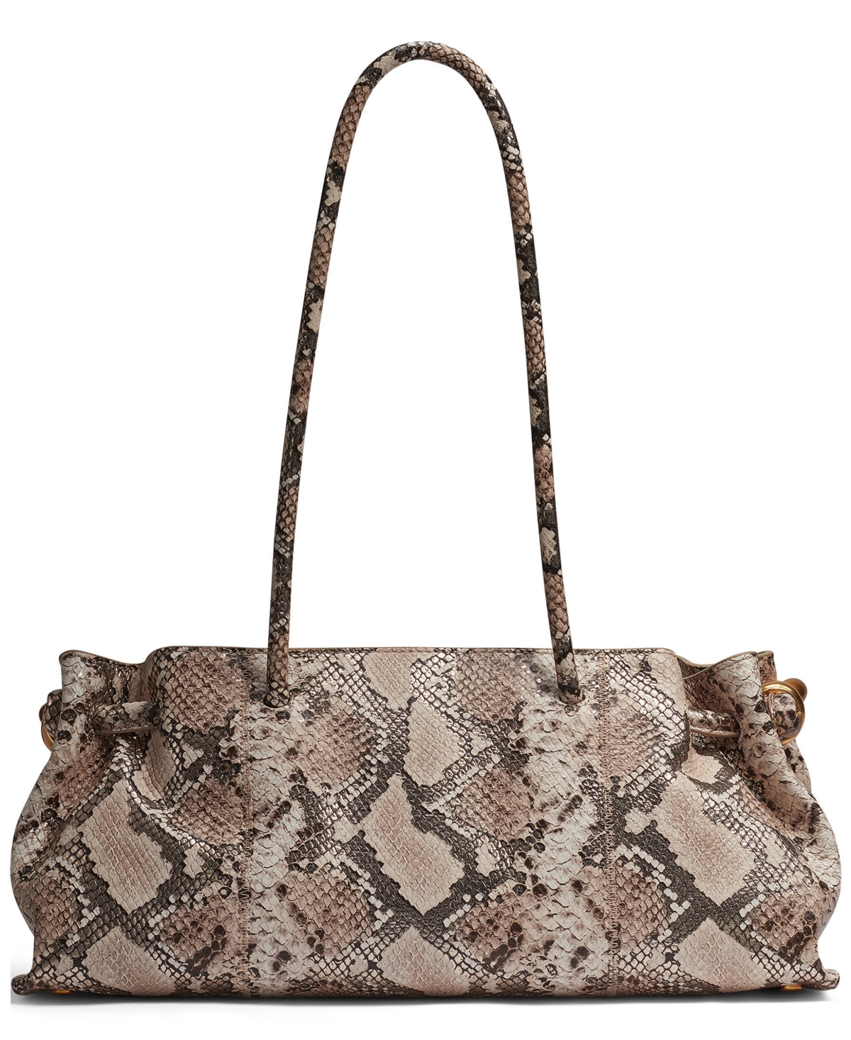 Donna Karan New York Cashmere Python Large Tote Handbag