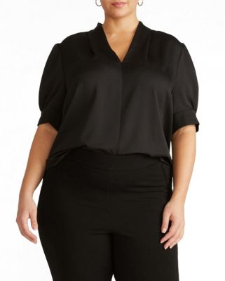 Plus Size Beatrice Soft Satin Top