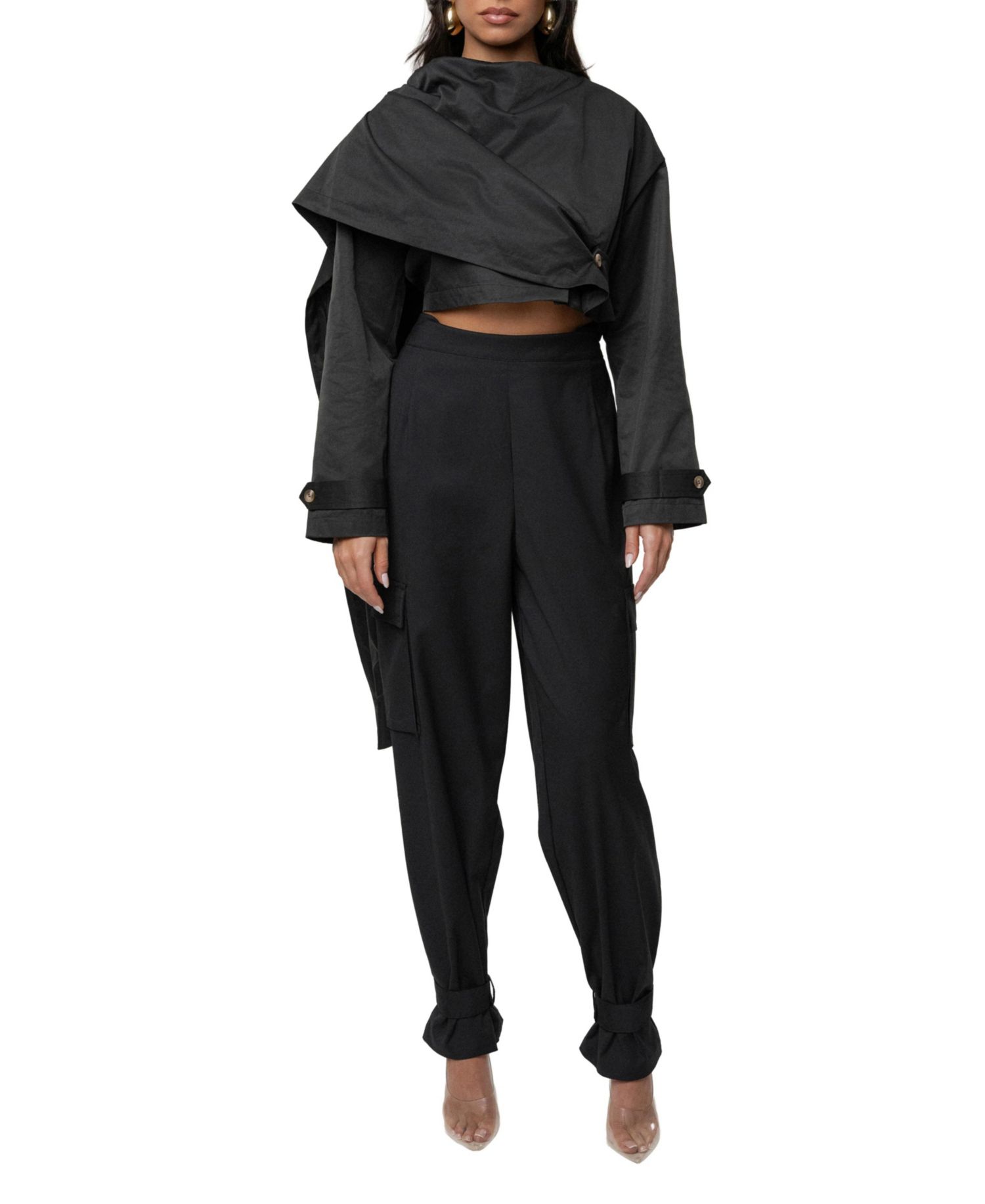Next Level Cape Jacket and Autumn Flow Cargo Pants