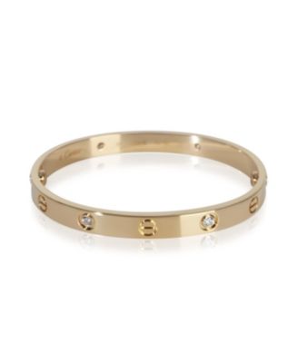 Yellow Gold Diamond Love Bracelet