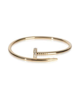 Yellow Gold Diamond Juste Un Clou Bracelet