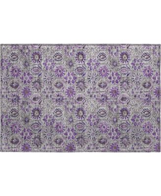 Mayfield Machine Washable AMF1938 1'8"x2'6" Area Rug