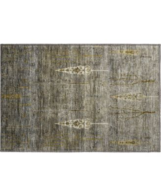 Mayfield Machine Washable AMF1922 1'8"x2'6" Area Rug