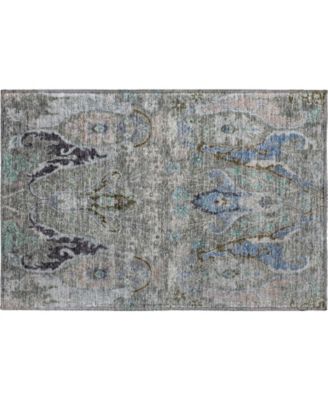 Mayfield Machine Washable AMF1932 1'8"x2'6" Area Rug