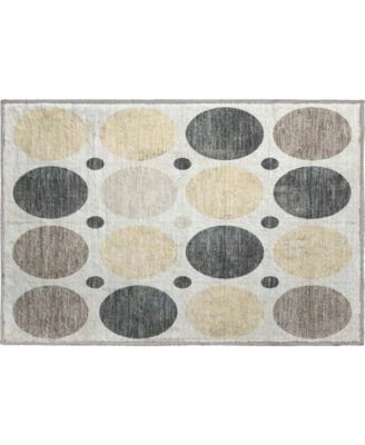 Mayfield Machine Washable AMF1949 1'8"x2'6" Area Rug