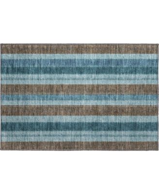 Mayfield Machine Washable AMF1954 1'8"x2'6" Area Rug