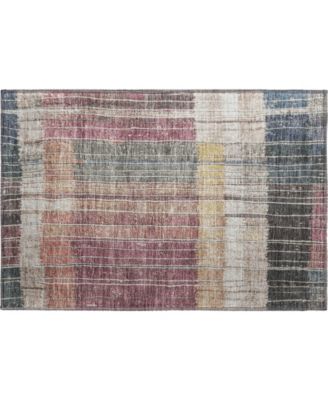 Mayfield Machine Washable AMF1962 1'8"x2'6" Area Rug