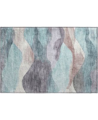 Mayfield Machine Washable AMF1966 1'8"x2'6" Area Rug