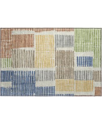 Mayfield Machine Washable AMF1975 1'8"x2'6" Area Rug