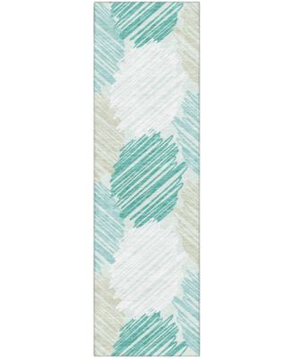 Mayfield Machine Washable AMF1942 2'3"x7'6" Runner